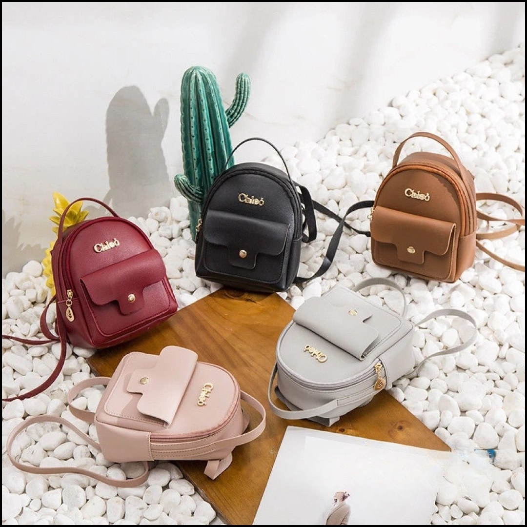 Mini bolso mochila para mujer